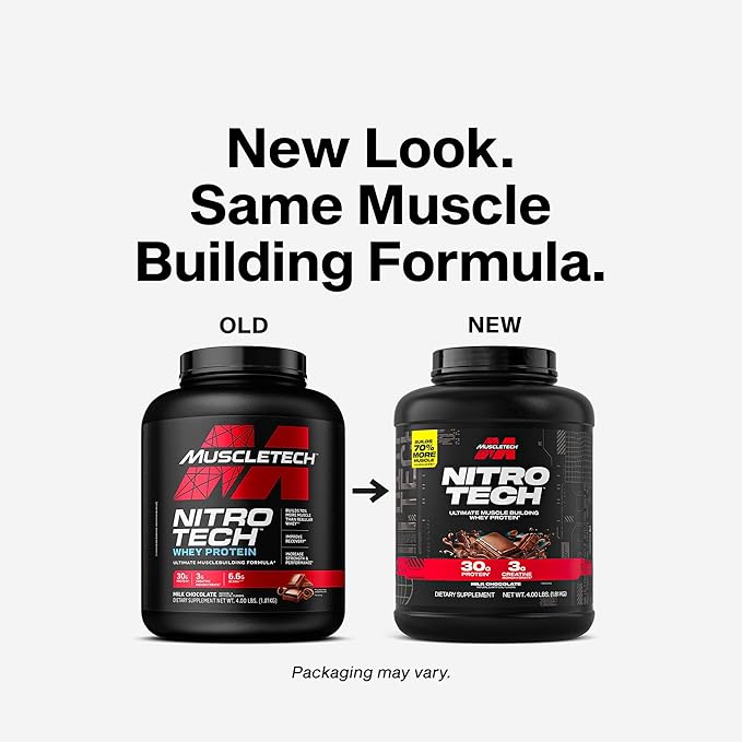 Nitrotech Whey Protein - 4 LBS