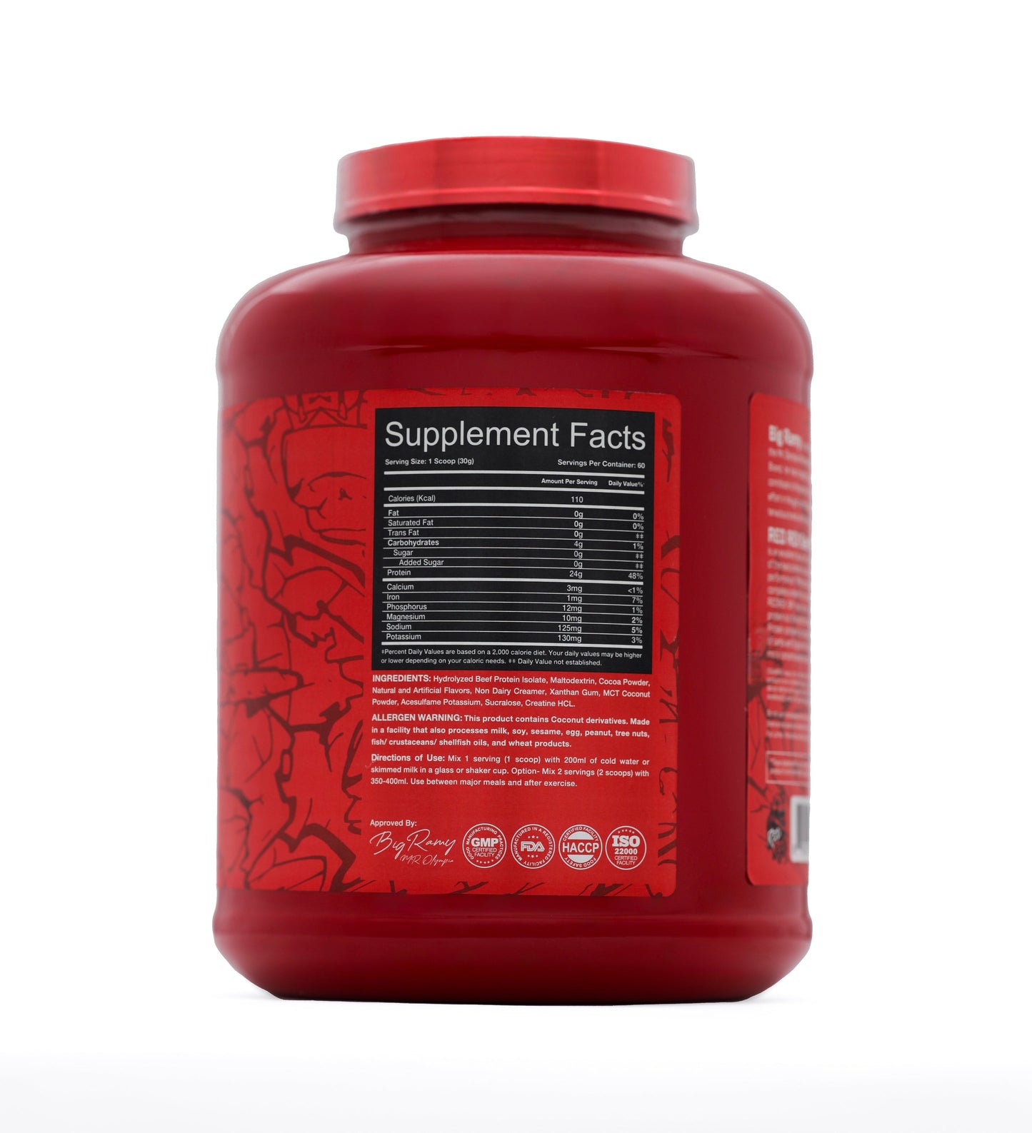 USN® RED REX 100% BEEF PROTEIN ISOLATE