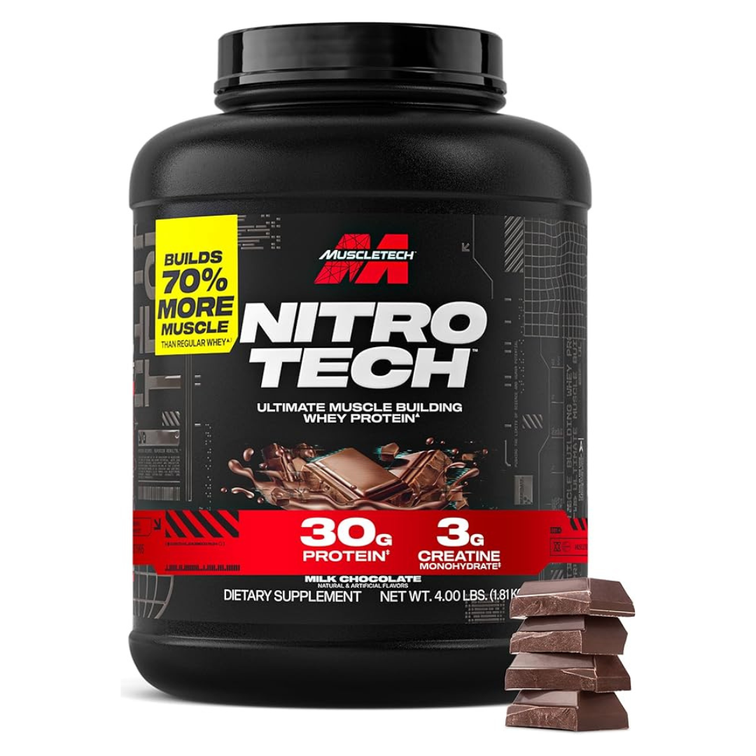 Nitrotech Whey Protein - 4 LBS