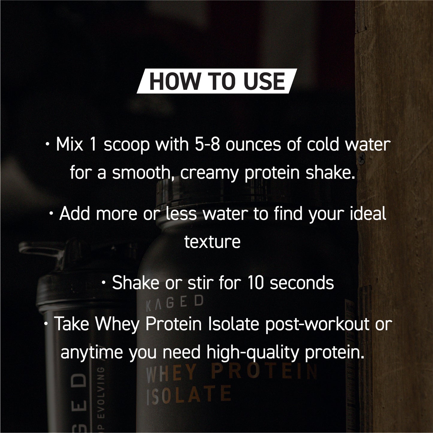 USN® KAGED WHEY PROTEIN ISOLATE